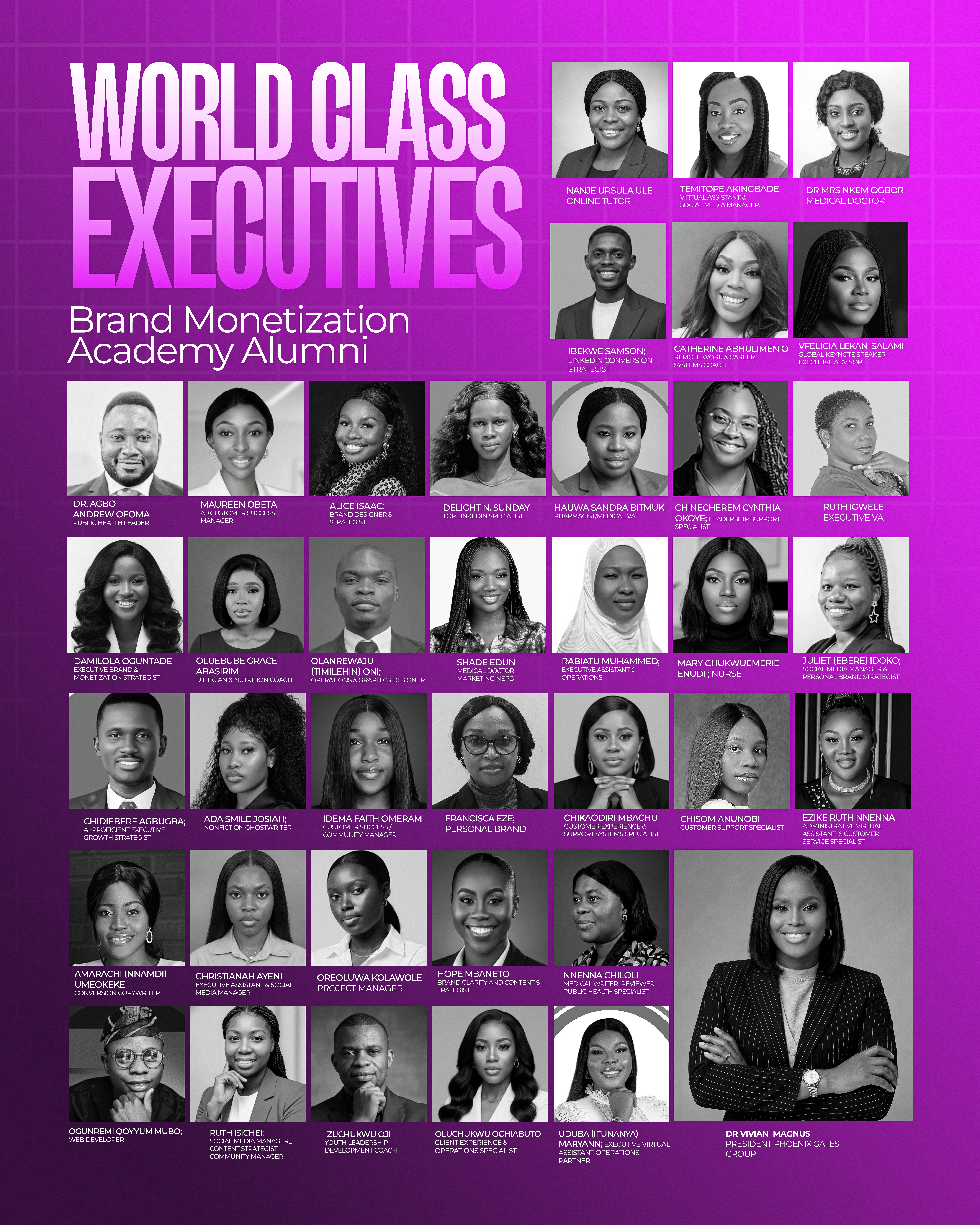 Academy Alumni Flyer